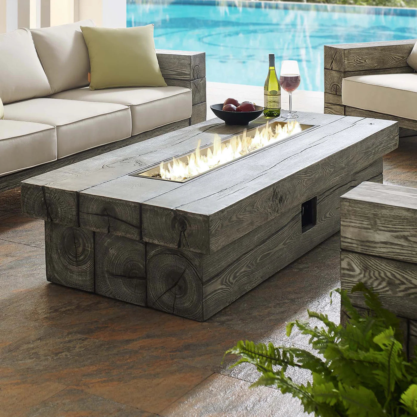 What are the benefits of fire pit tables