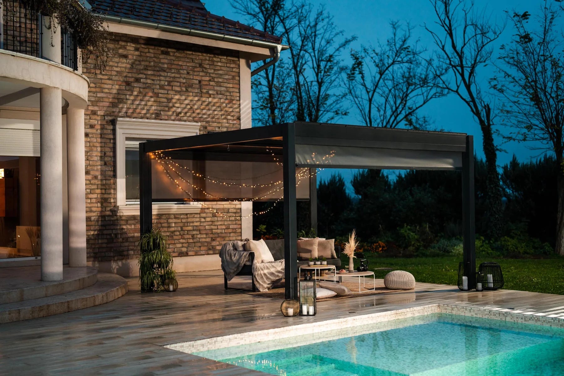 Hansø Aluminum Pergola Kit