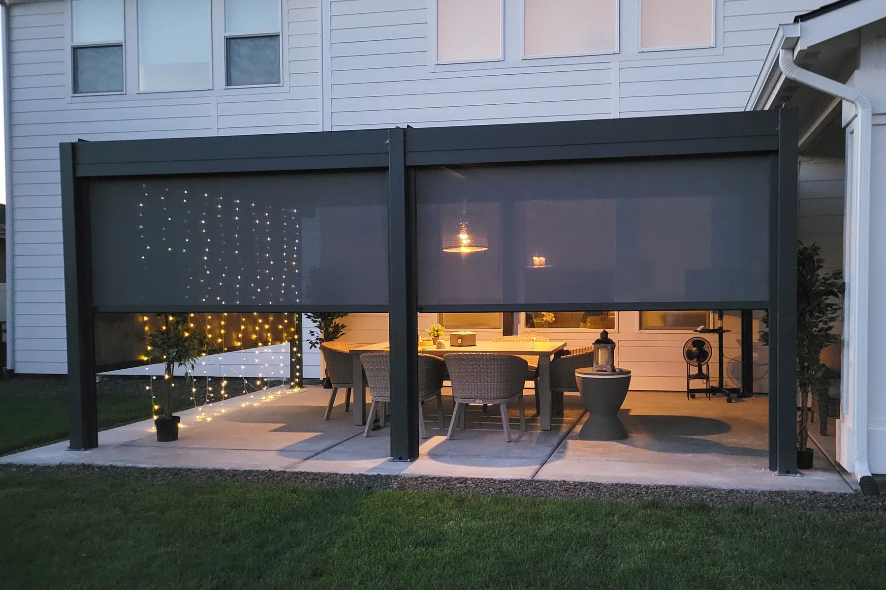 Hansø Aluminum Pergola Kit